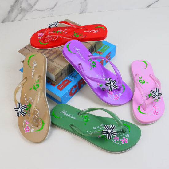 Custom Embossed Women Flip Flops