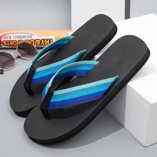 Mens Slide Flip Flops Open Toe