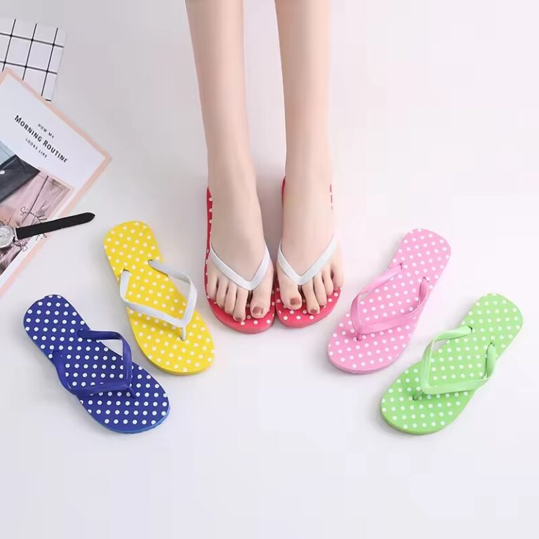 Printed Pattern Flip Flops for Women