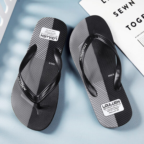 Sport Style Men's Flip Flops with Arch Support