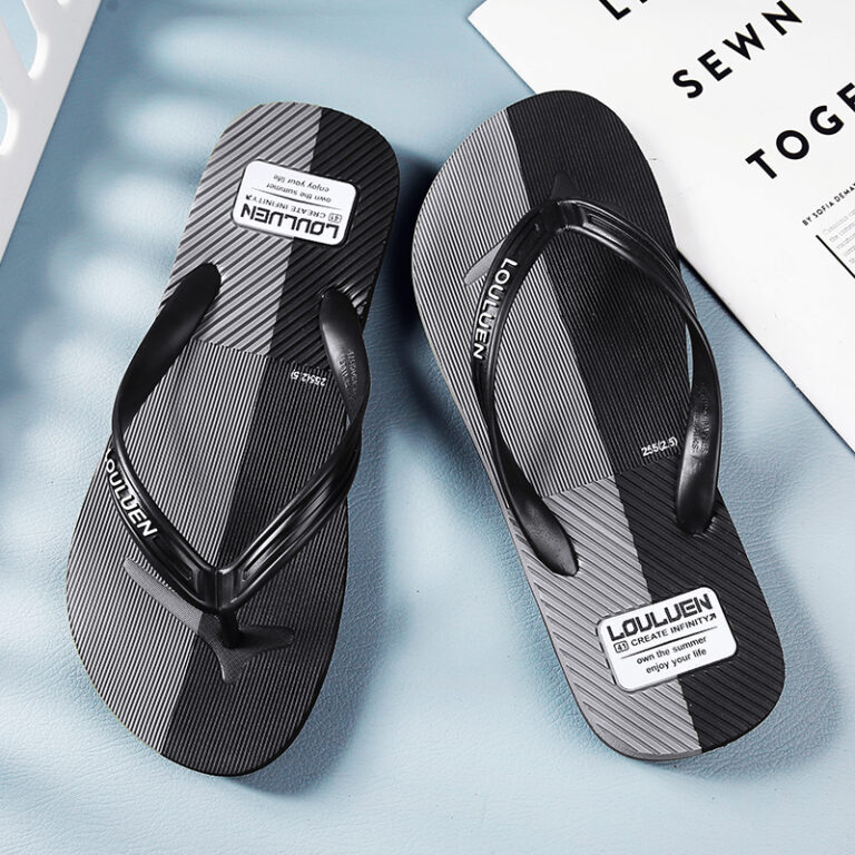 Sport Style Men's Flip Flops with Arch Support