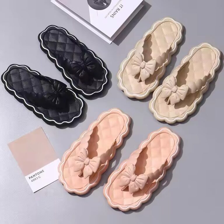 Woven Strap Flip Flops for Women