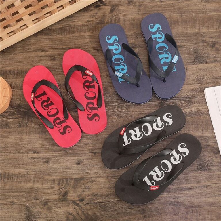 Women’s quick-dry PE flip flops for outdoor use