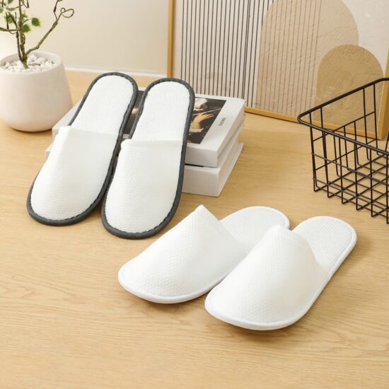 closed toe hotel slippers